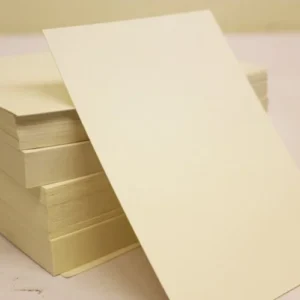 A6 CREAM - Plain Everyday Craft Card Stock