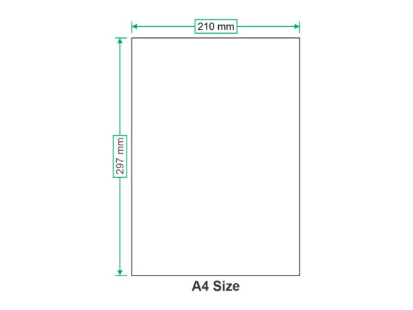 A4 Black Plain Sheet Card-250GSM - Image 2