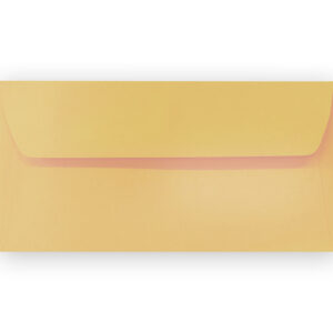 Gold High Quality Vanguard Gummed Straight Flap DL Envelopes 120GSM