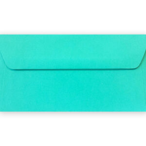 Ocean Green High Quality Vanguard Gummed Straight Flap DL Envelopes 120GSM